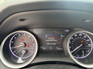 2024 Toyota Camry XLE - Interior Dashboard With Vehicle Running Image